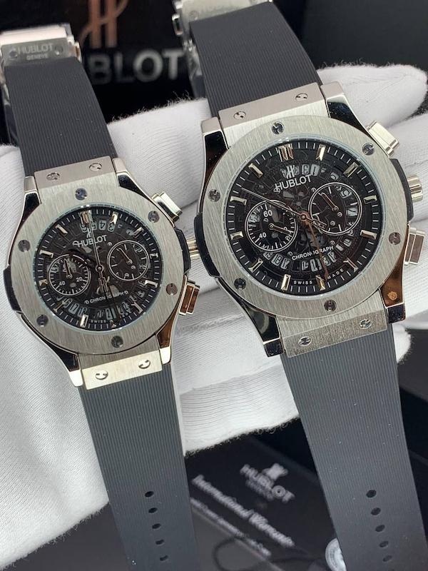 ست ساعت مچی هابلوت کلاسیک مدل Fusion chronograph