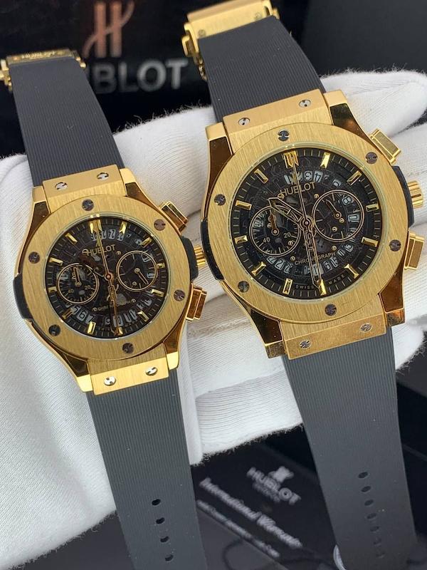 ست ساعت مچی هابلوت کلاسیک مدل Fusion chronograph