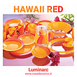 سرویس غذاخوری 46 پارچه لومینارک طرح Red Hawaii