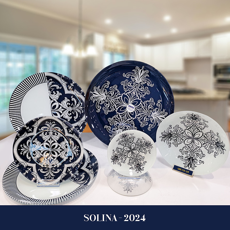 سرویس ترکیبی گرد از برند آرکوفام طرح سولینا (Solina Design)