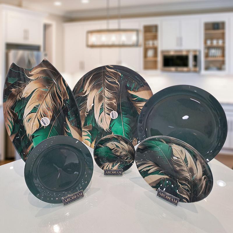 سرویس ترکیبی گرد از برند آرکوفام طرح کلارا (Clara)