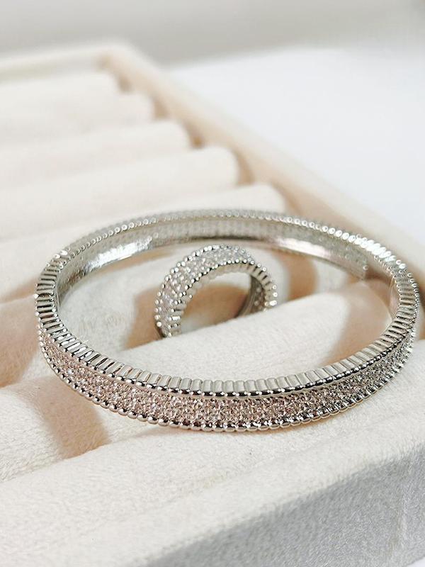 نیم ست جواهری لومییر