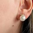 گوشواره مروارید ساده