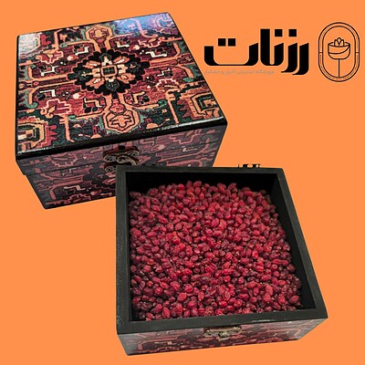 باکس چوبی زرشک