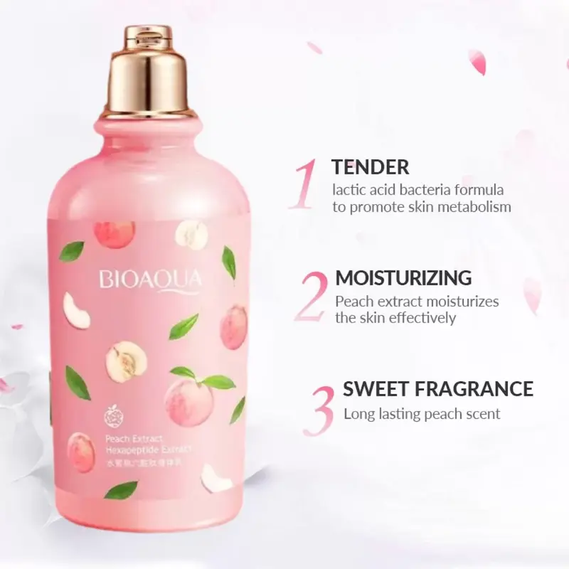لوسیون بدن هلو بیوآکوا Bioaqua