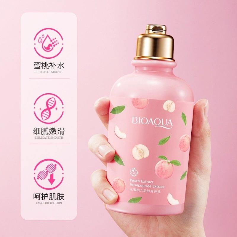 لوسیون بدن هلو بیوآکوا Bioaqua