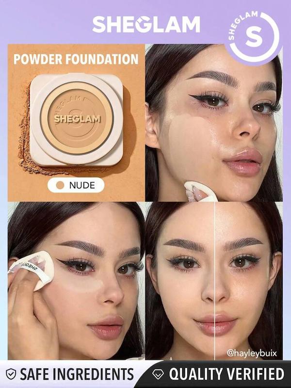 پنکک فول کاور شیگلم SHEGLAM رنگ NUDE