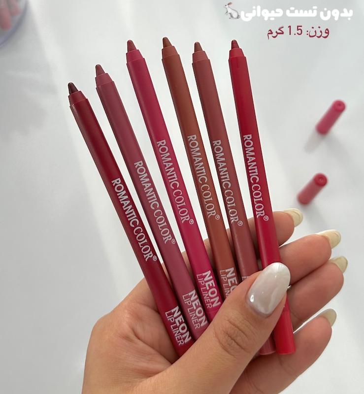 مداد لب های Romantic Color مدل Neon
