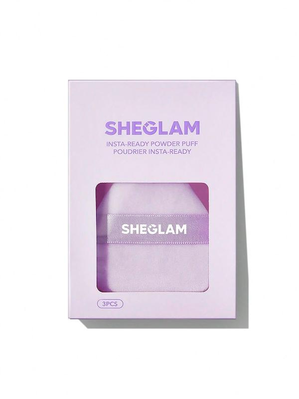 ست ۳ عددی پاف مثلثی بنفش شیگلم Sheglam💜