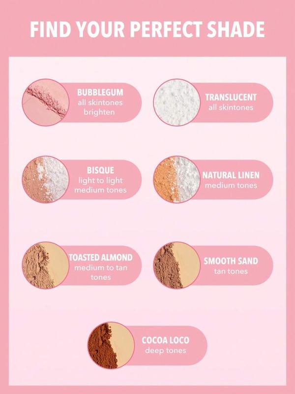 پودر فیکس دو طبقه شیگلم Sheglam مدل  Pink Setting Powder