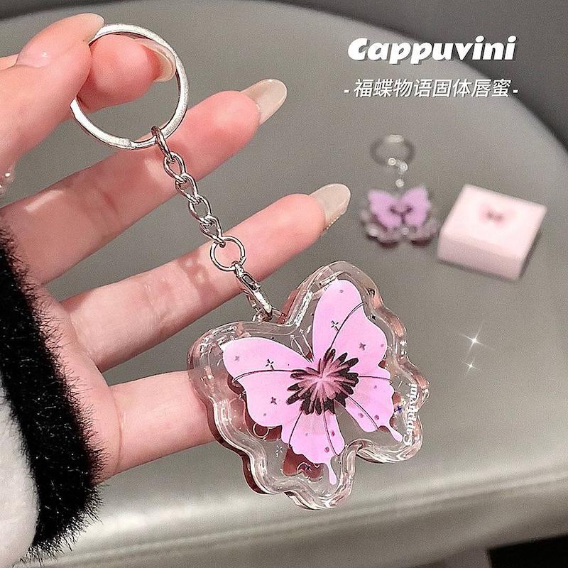 رژلب خیس پروانه ای Cappuvini🍓🍥