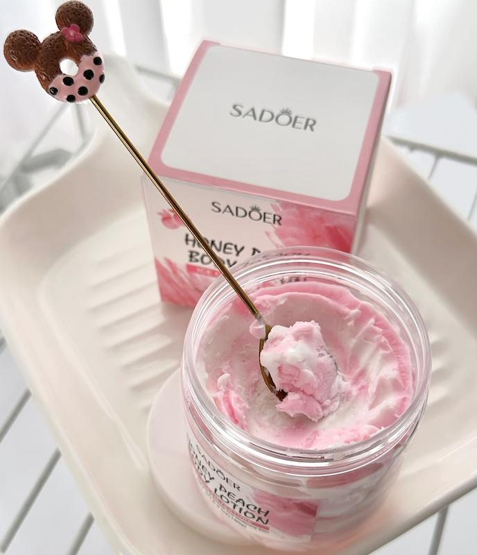 بستنی بدن وانیل هلویی SADORE🥥🍑
