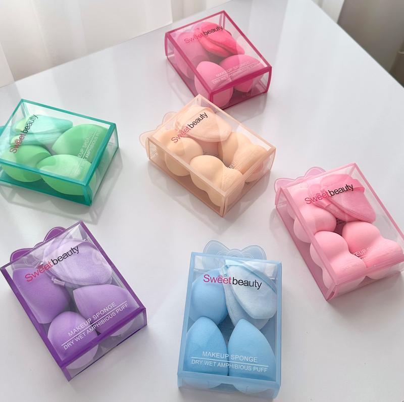ست بیوتی بلندر و پاف قلبی Sweet beauty🥚🩵