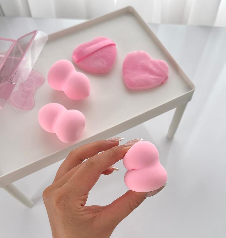 ست بیوتی بلندر و پاف قلبی Sweet beauty🥚🩵