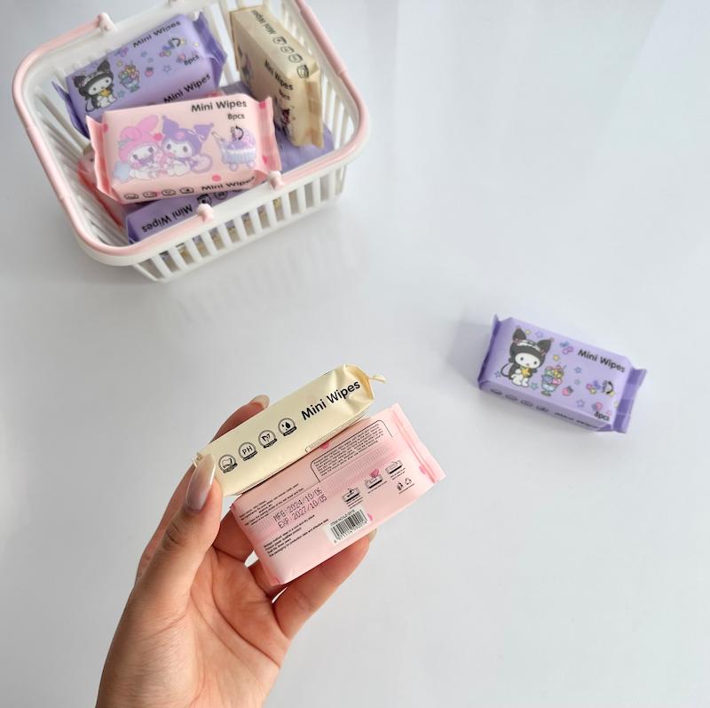 دستمال مرطوب مینی کرومی💜