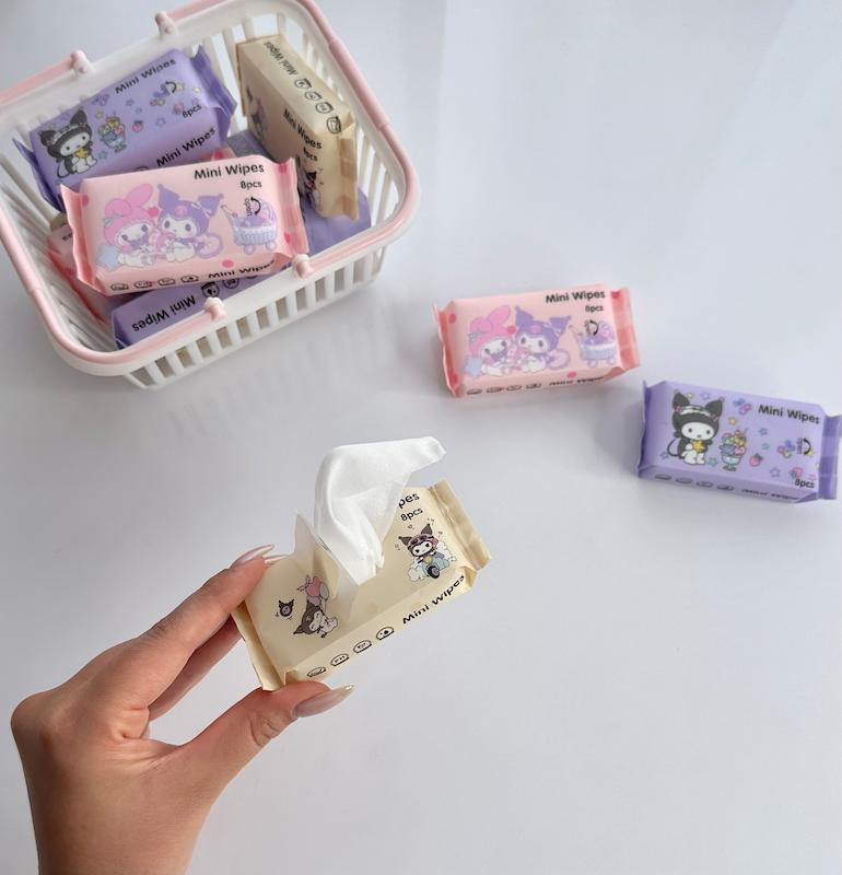 دستمال مرطوب مینی کرومی💜