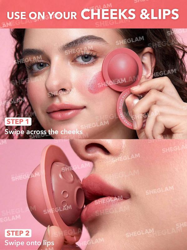 رژگونه فضایی Lunar Orbit Blush Ball رنگ Delight Sheglam
