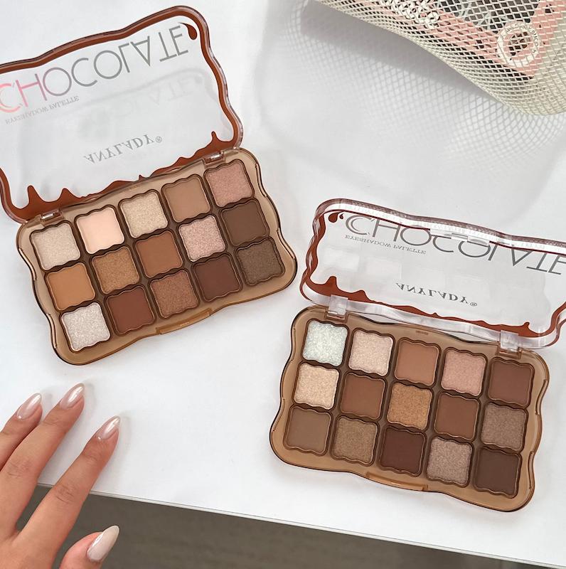 پلت سایه شکلاتی ANYLADY 15 COLOR🍫