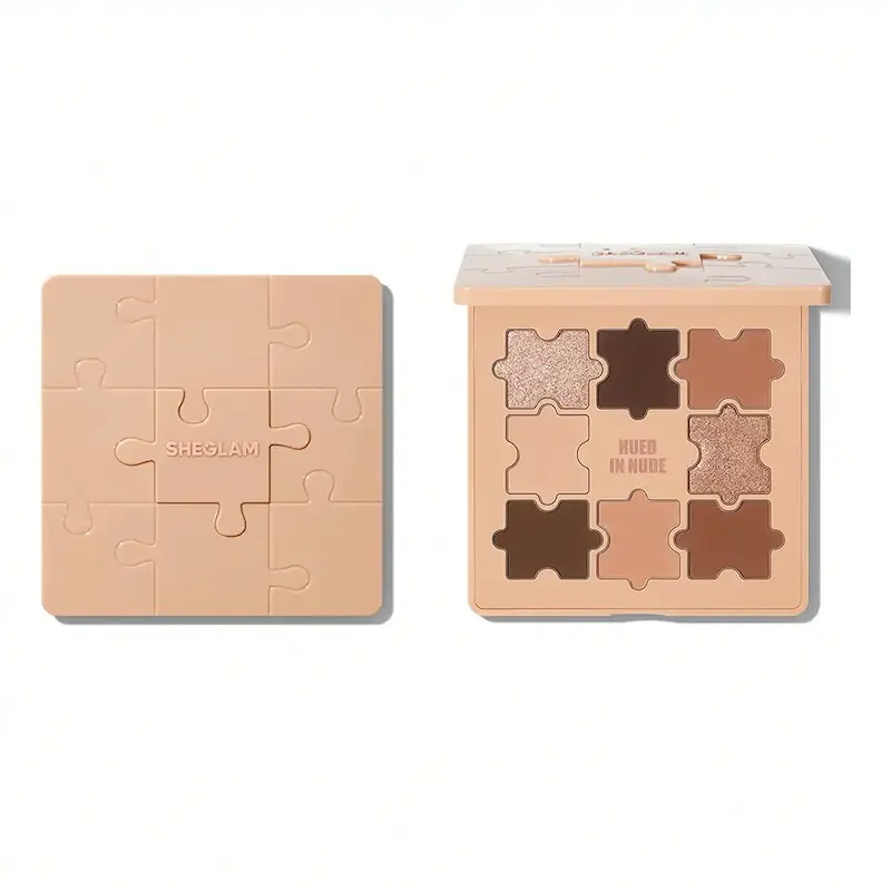 پالت سایه طرح پازل شیگلم SHEGLAM مدل HUED IN NUDE