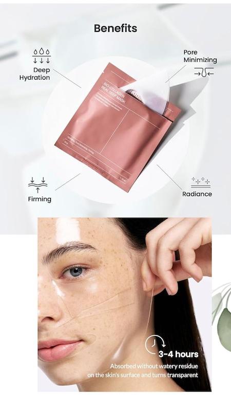 ماسک بایو کلاژن بایودنس BIODANCE Bio-Collagen Real Deep Mask
