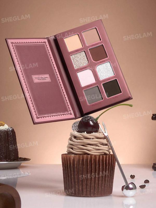 پلت سایه ۸ رنگ شیگلم مدل Glazed Truffle Please
