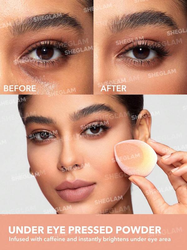 پودر فیکس دو طبقه شیگلم Sheglam مدل   Natural Linen 