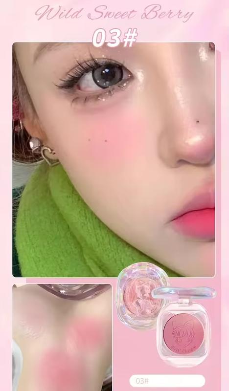 رژگونه شیشه ای الماسی🫙💎