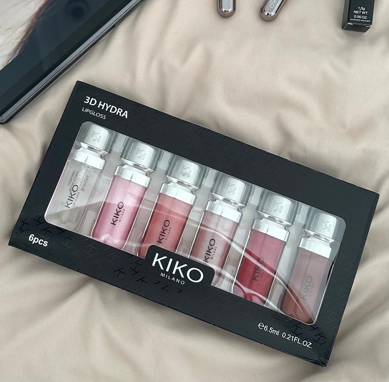 پک 6 عددی لیپ گلاس کیکو Kiko Milano🐾✨