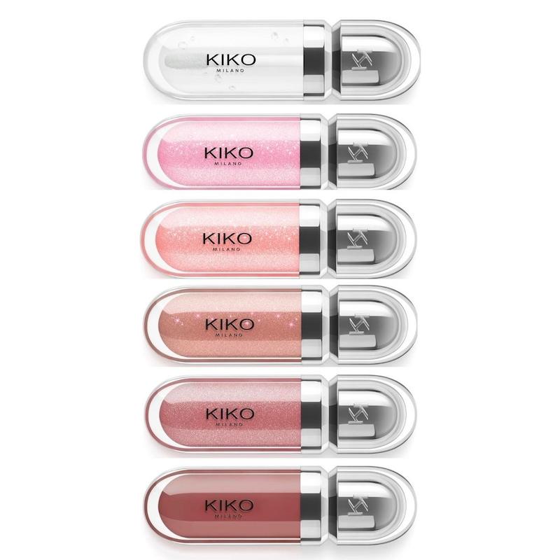 پک 6 عددی لیپ گلاس کیکو Kiko Milano🐾✨