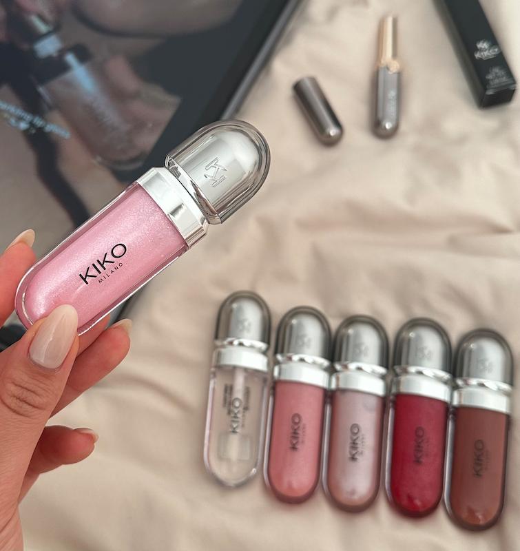 پک 6 عددی لیپ گلاس کیکو Kiko Milano🐾✨