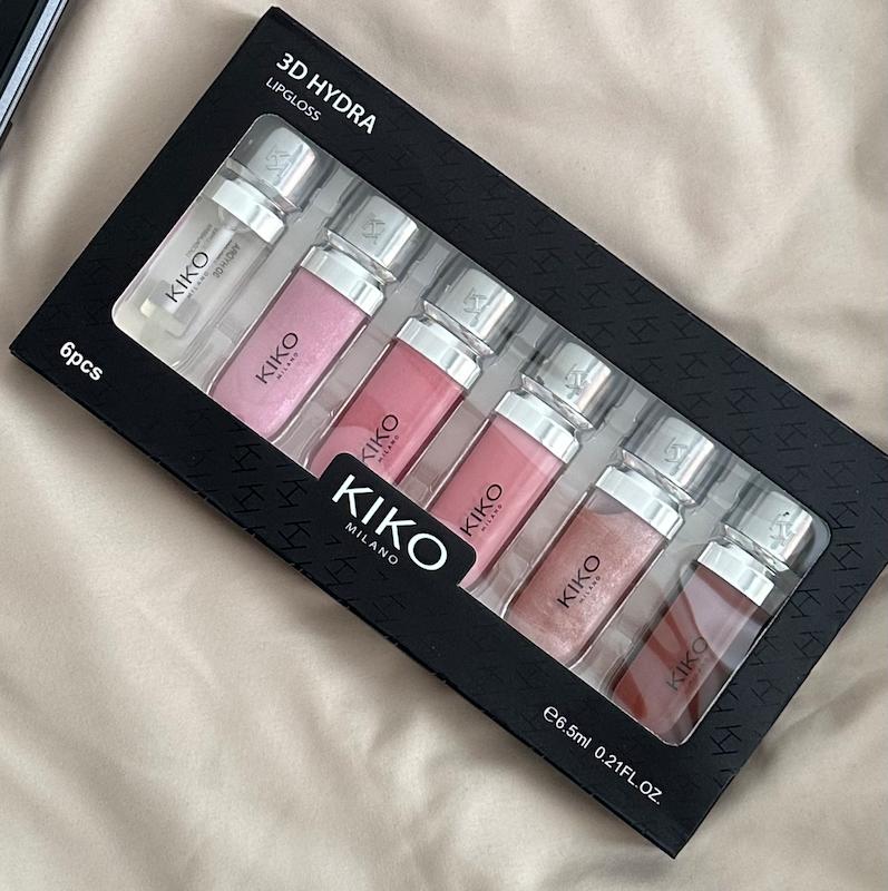 پک 6 عددی لیپ گلاس کیکو KIKO MILANO🐇