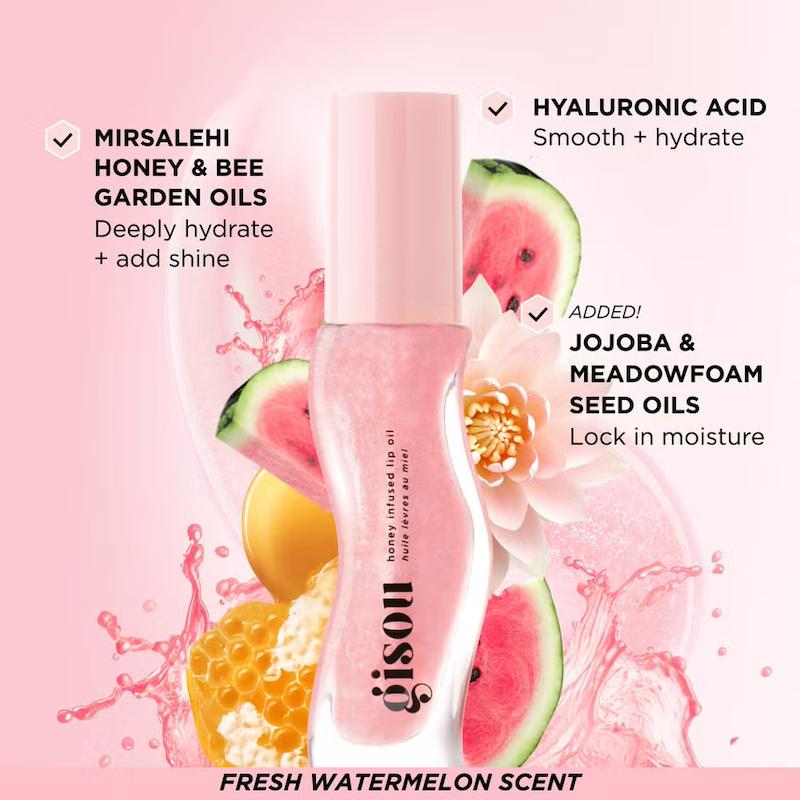 لیپ اویل گیسو هندوانه gisou watermelon🍉
