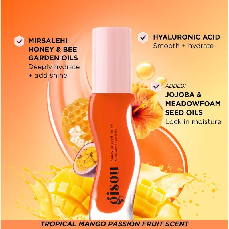 لیپ اویل گیسو انبه gisou mango🥭
