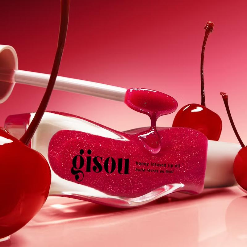 لیپ اویل گیسو گیلاس gisou cherry🍒