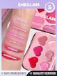 پلت رژگونه کرمی شیگلم Sheglam مدل Flush Crush رنگ Blushing Bouquet