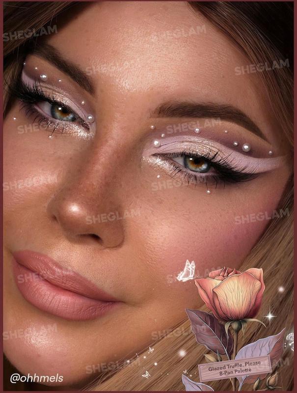 پلت سایه ۸ رنگ شیگلم مدل Glazed Truffle Please🍒
