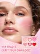 پلت رژگونه کرمی شیگلم Sheglam مدل Flush Crush رنگ Blushing Bouquet