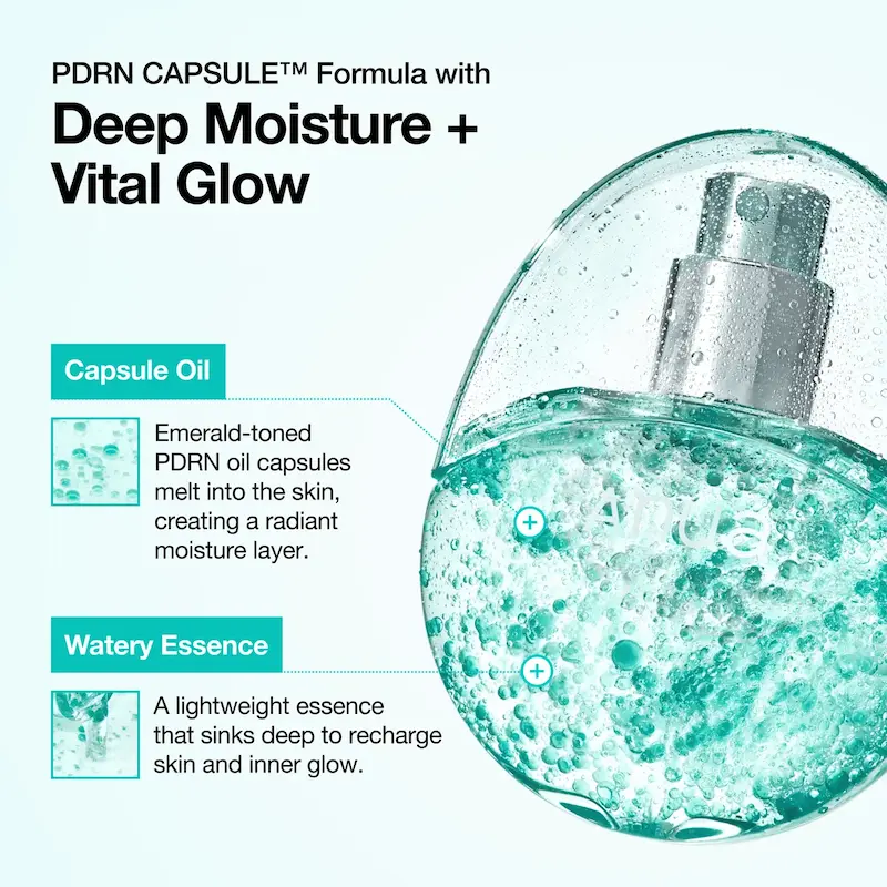 اسپری مینی سرم صورت کلاژن گلو آنوا PDRN Collagen Glow Facial Serum Spray Mini Anua