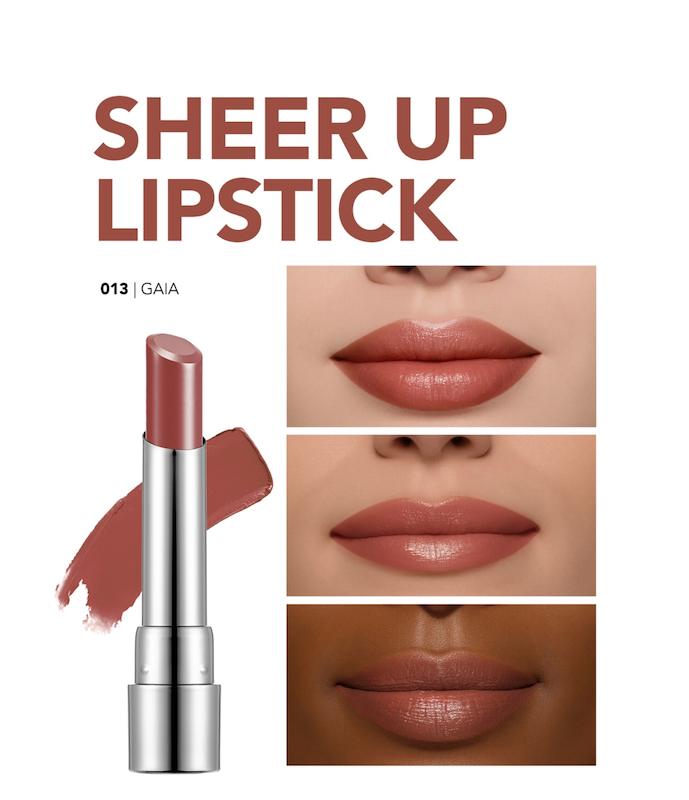 رژلب شیر آپ فلورمار Sheer Up Flormar رنگ 013 Gala