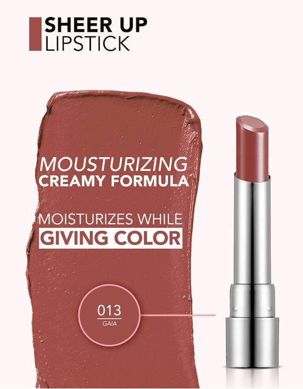 رژلب شیر آپ فلورمار Sheer Up Flormar رنگ 013 Gala
