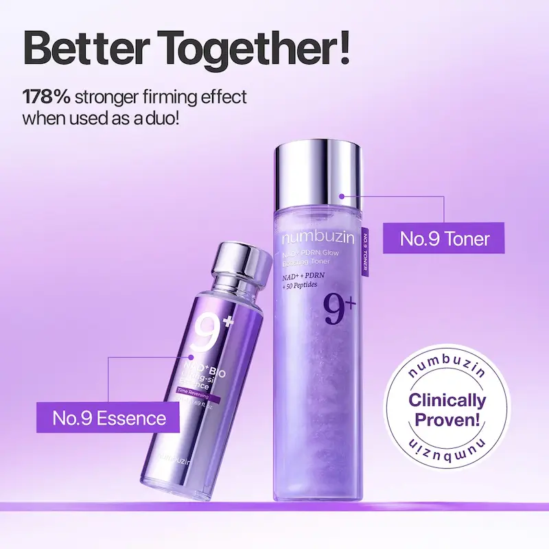 تونر تقویت کننده درخشش کننده نامبوزین Numbuzin NAD+ PDRN Glow Boosting Toner