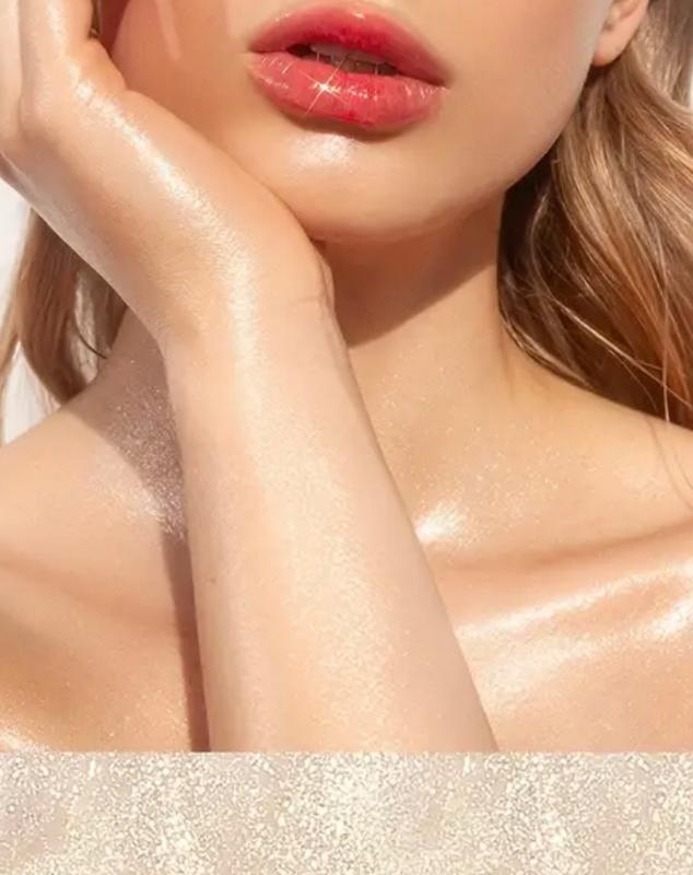اسپری هایلایتر / شیمر بدن مایع یوشاس USHAS