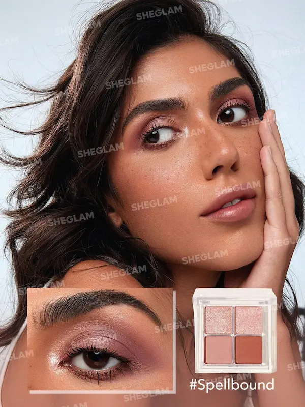 پلت سایه 4 رنگ شیگلم Sheglam مدل SPELLBOUND