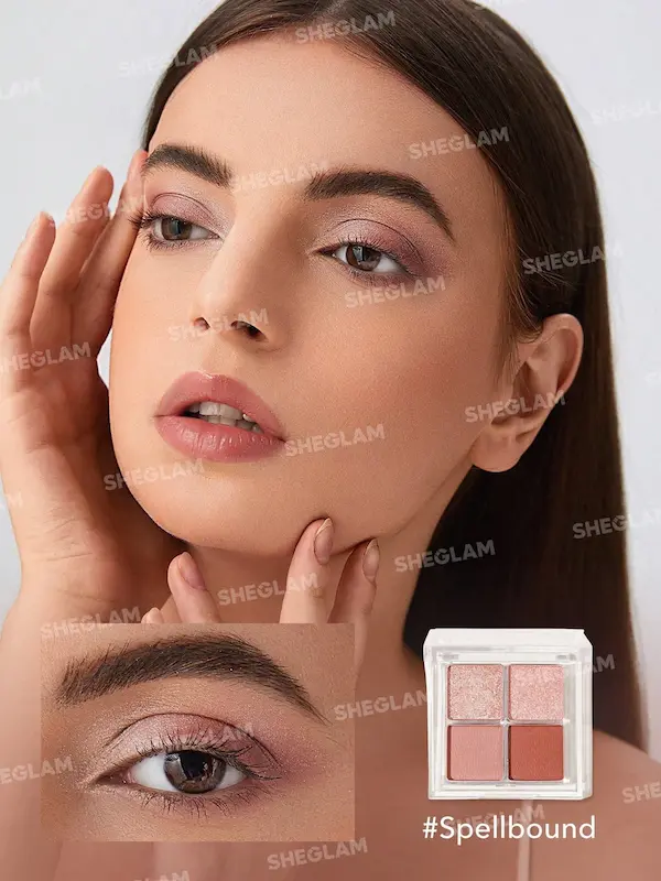 پلت سایه 4 رنگ شیگلم Sheglam مدل SPELLBOUND