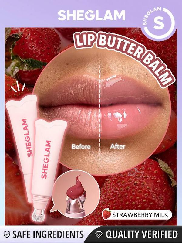 لیپ گلاس آبرسان شیگلم SHEGLAM مدل STRAWBERRY MILK