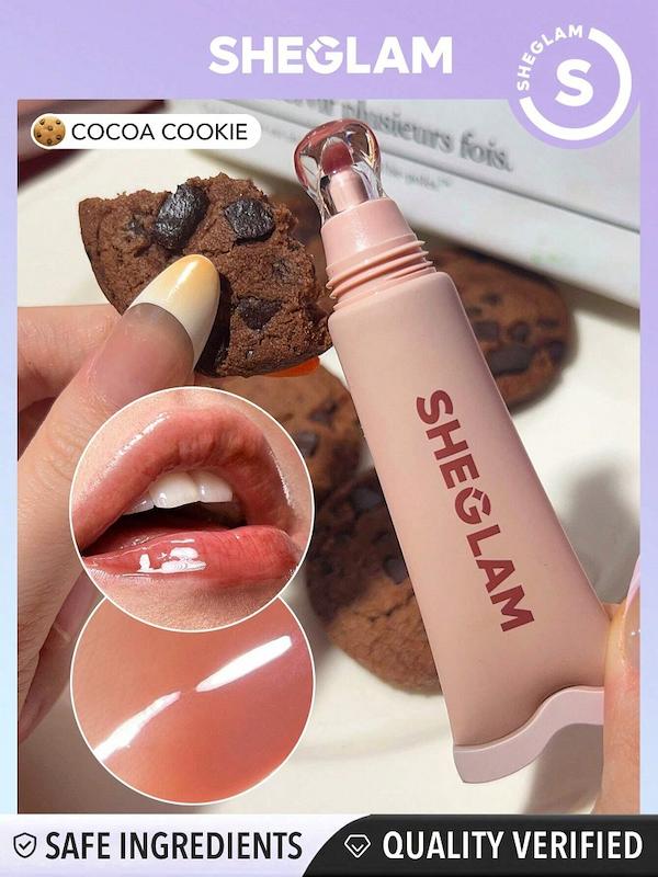 لیپ گلاس آبرسان شیگلم SHEGLAM مدل COCOA COOKIE