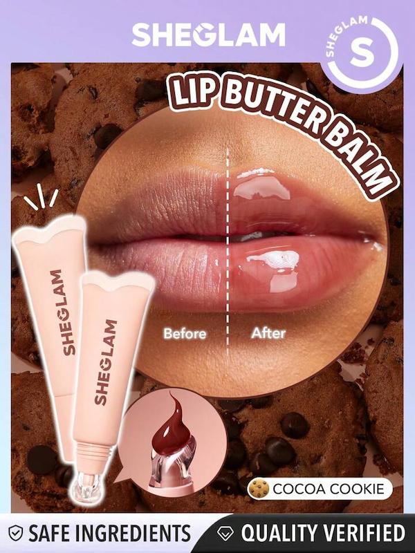 لیپ گلاس آبرسان شیگلم SHEGLAM مدل COCOA COOKIE