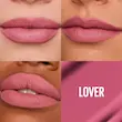 رژلب مایع مات میبیلین شماره 15 رنگ LOVER