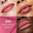 رژ لب مایع مات لورال شماره 650 رنگ WEDDING NIGHT