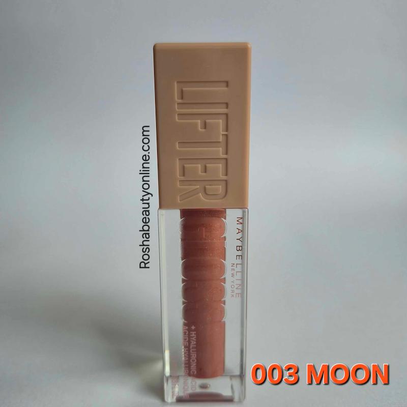 لیپ گلاس لیفترگلاس میبیلین شماره 003 رنگ MOON